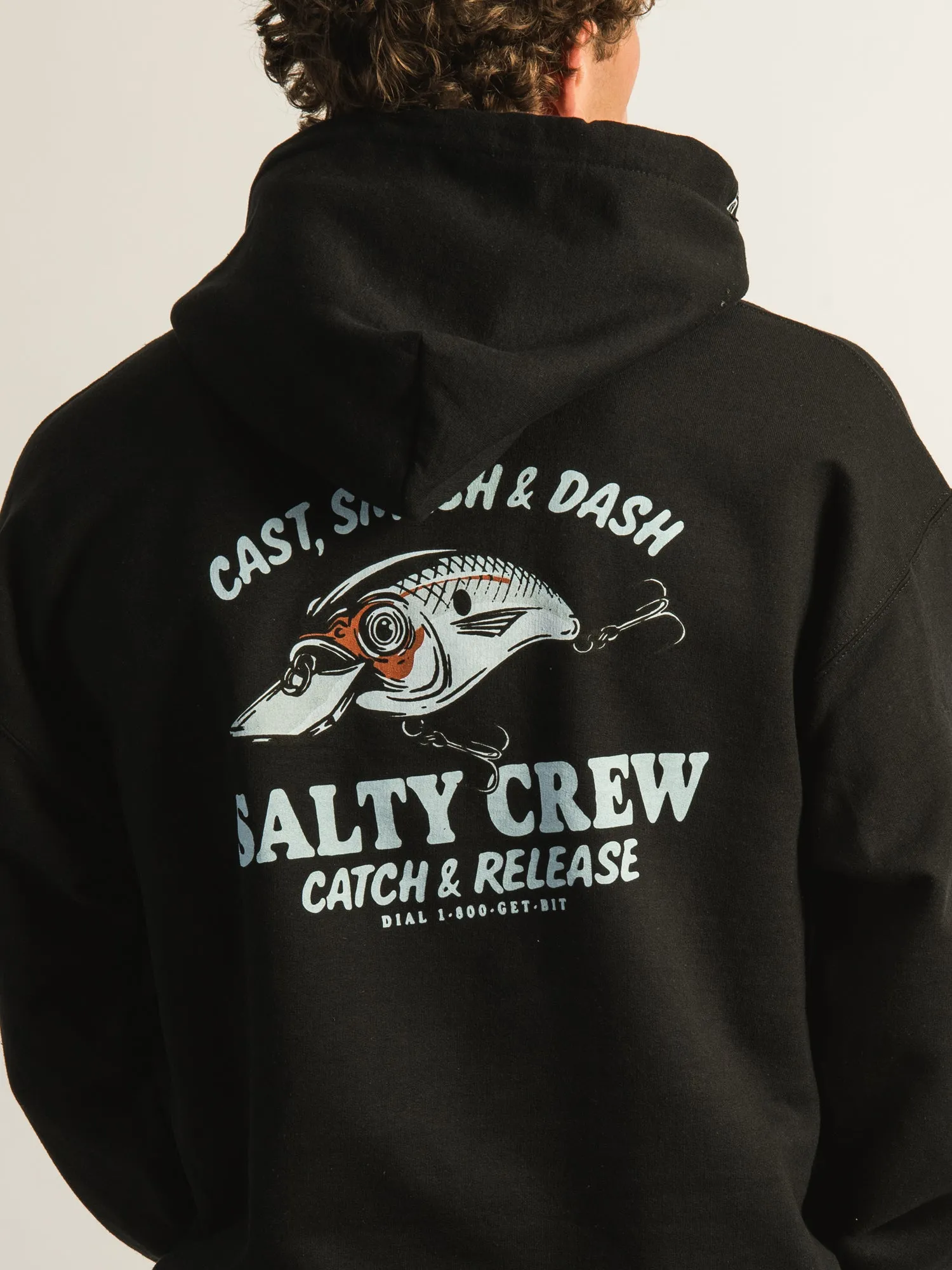 SALTY CREW CAST LIFE FLEECE HOODIE sold by Boathouse product image thumbnail 5