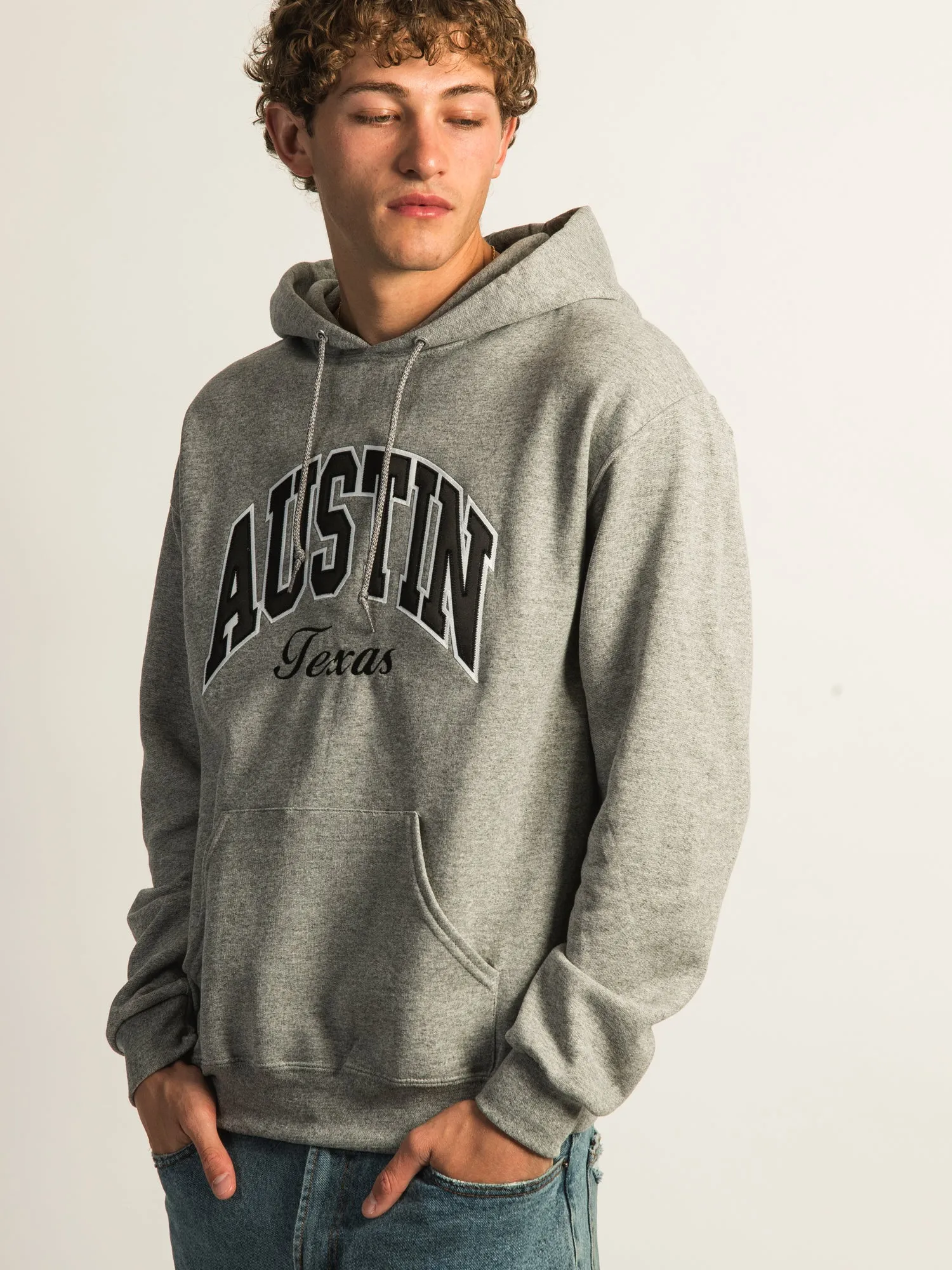HOTLINE APPAREL AUSTIN EMBROIDERED HOODIE sold by Boathouse product image thumbnail 3