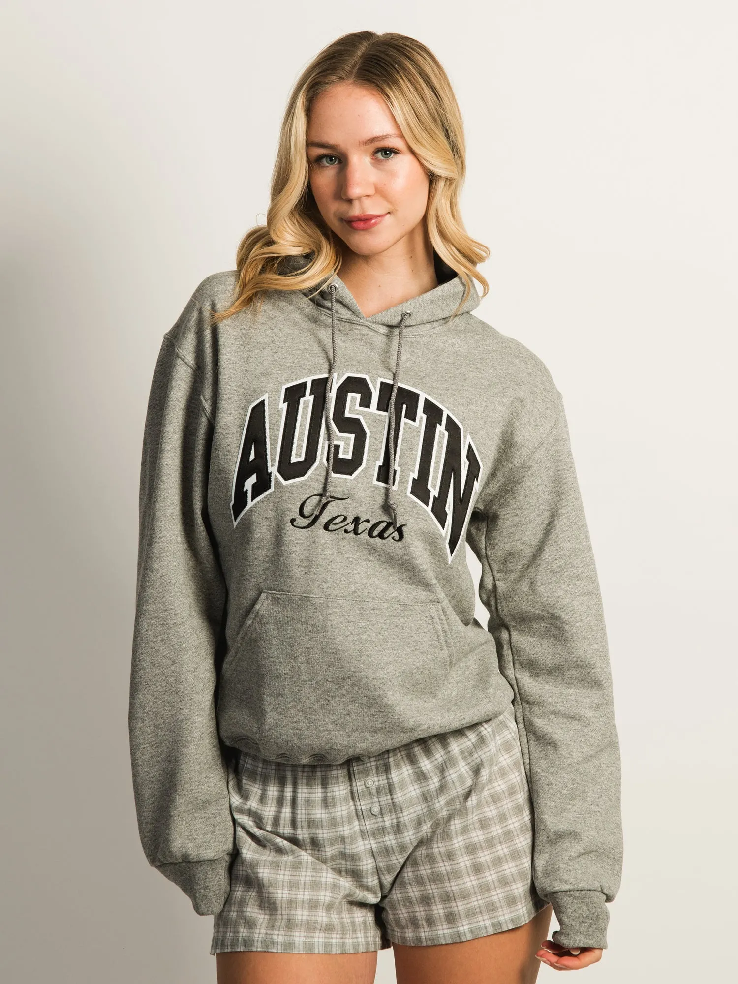 HOTLINE APPAREL AUSTIN EMBROIDERED HOODIE sold by Boathouse product image thumbnail 2