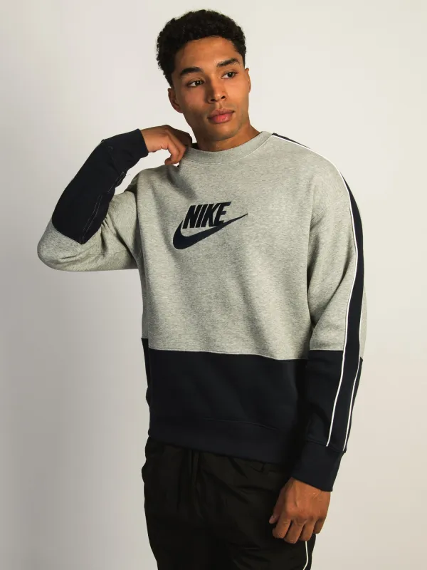 NIKE CLUB BRUSHED FLEECE CREWNECK SWEATER sold by Boathouse