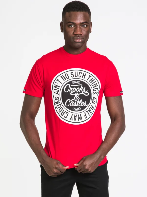 CROOKS & CASTLES AINT NO SUCH THING T-SHIRT - CLEARANCE sold by Boathouse