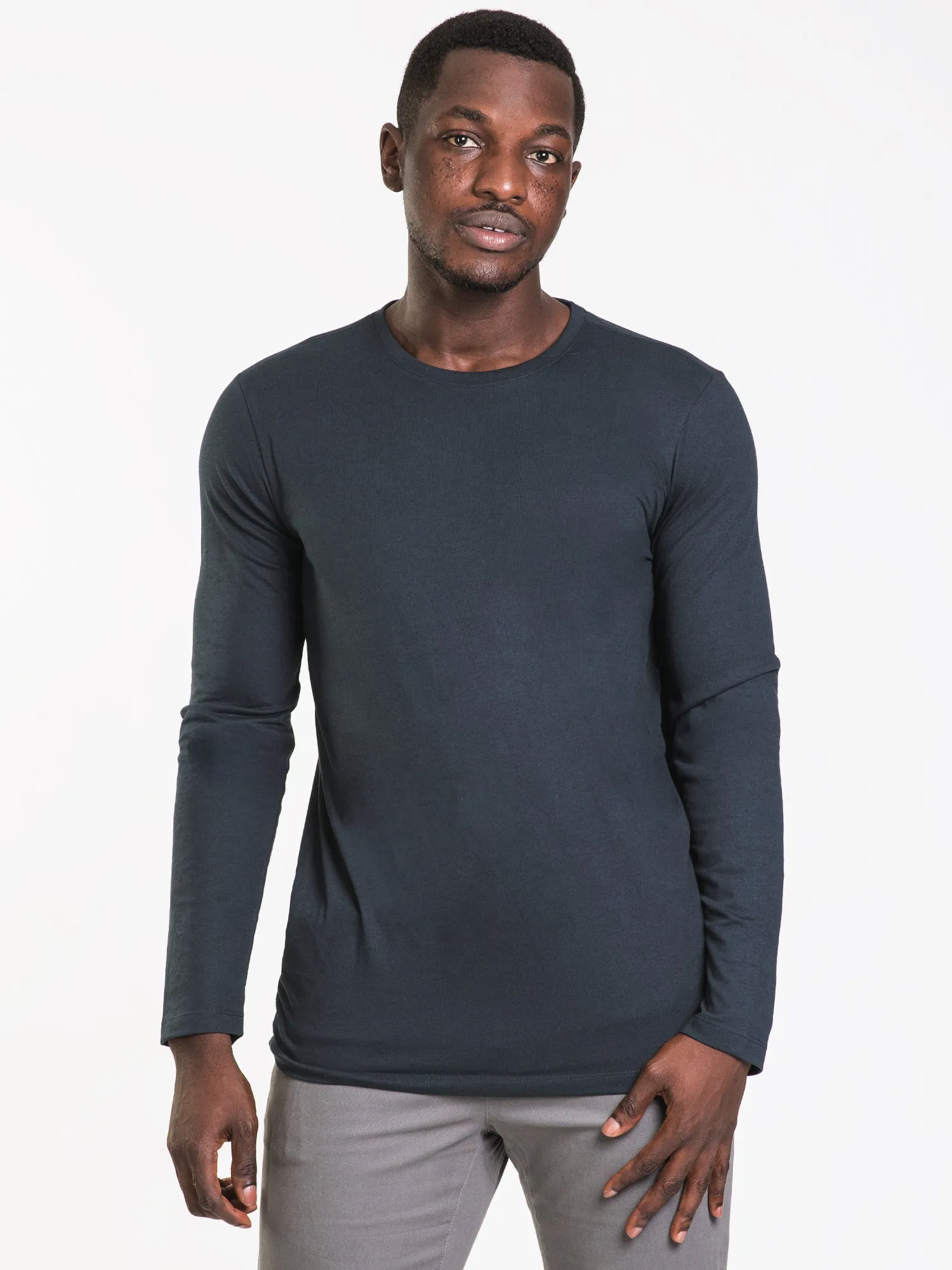 BOATHOUSE LONG SLEEVE CREWNECK TEE - CLEARANCE sold by Boathouse