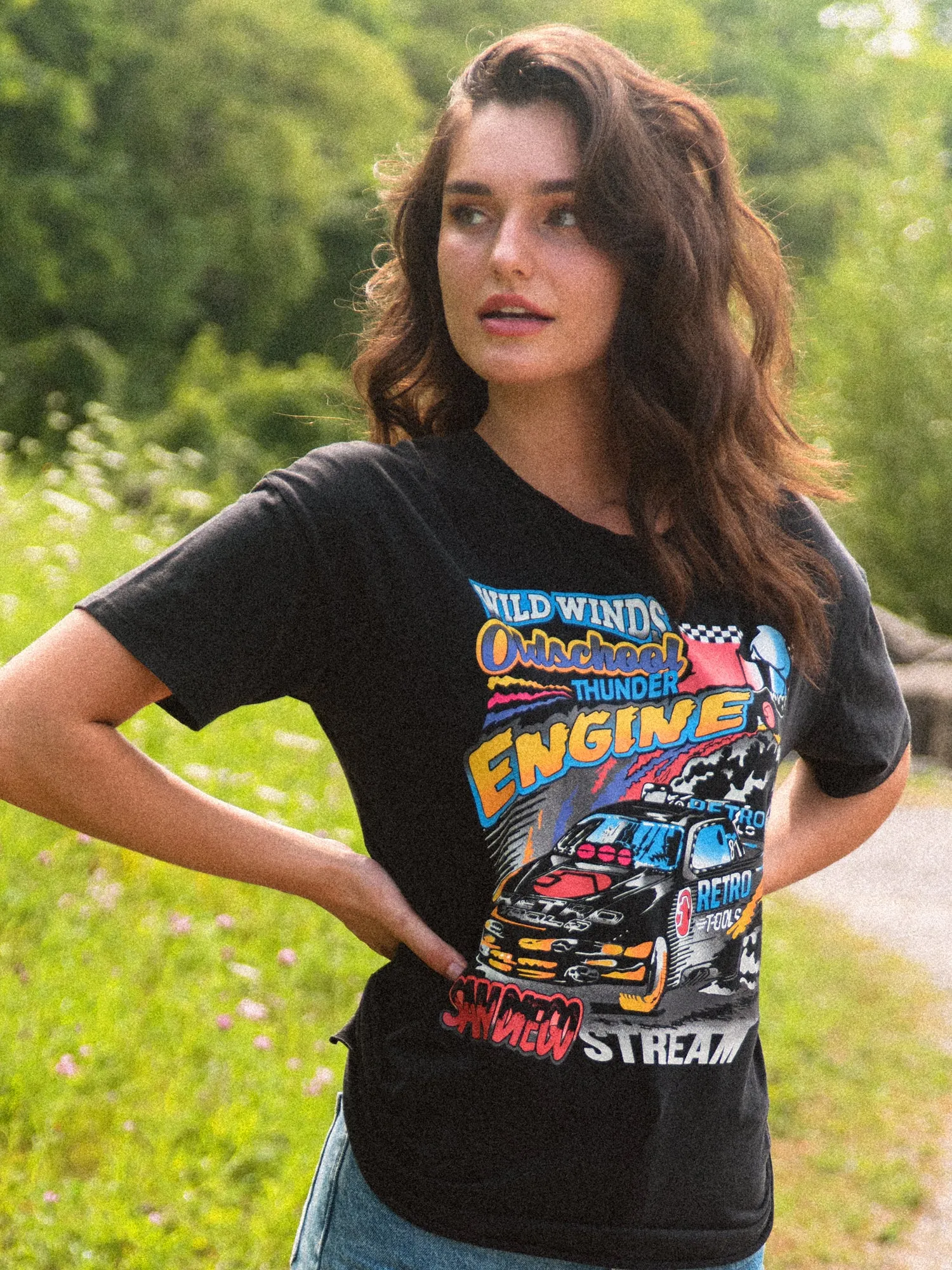 HARLOW BOYFRIEND SCREENED TEE - CLEARANCE sold by Boathouse