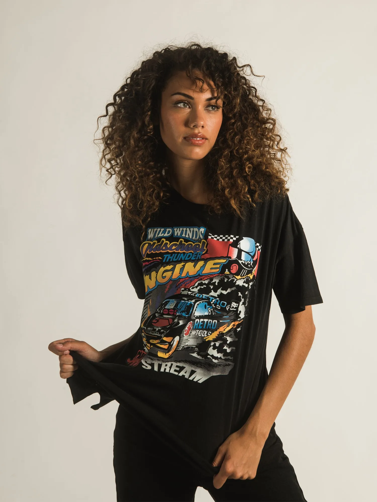 HARLOW BOYFRIEND SCREENED TEE - CLEARANCE sold by Boathouse product image thumbnail 4