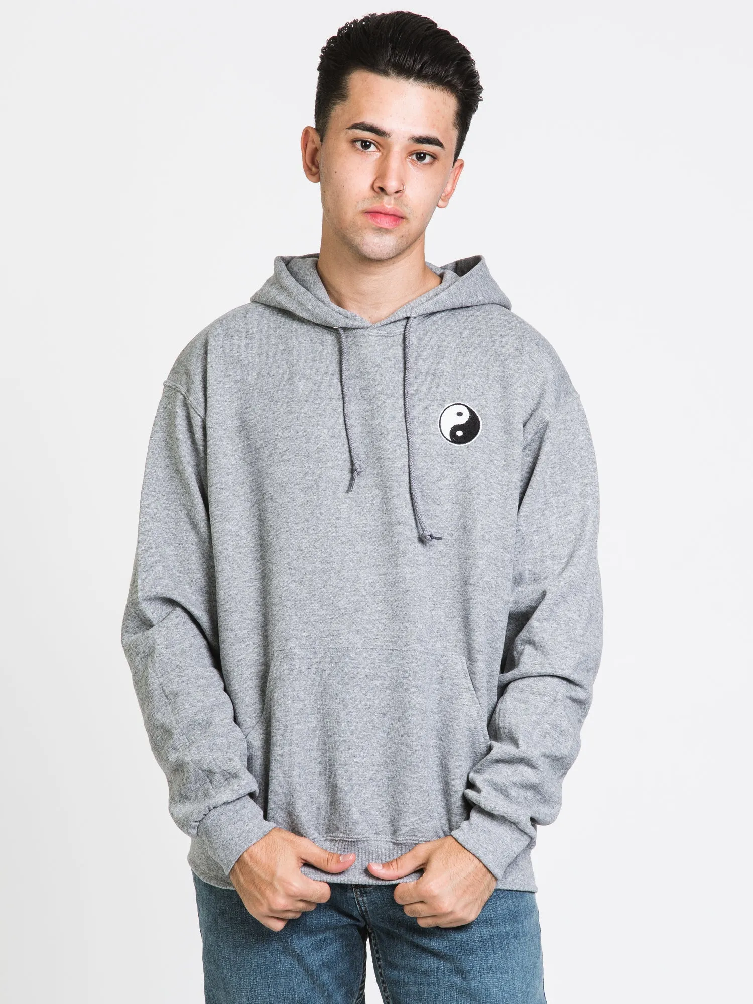 HOTLINE APPAREL YING YANG EMBROIDERED HOODIE - CLEARANCE sold by Boathouse