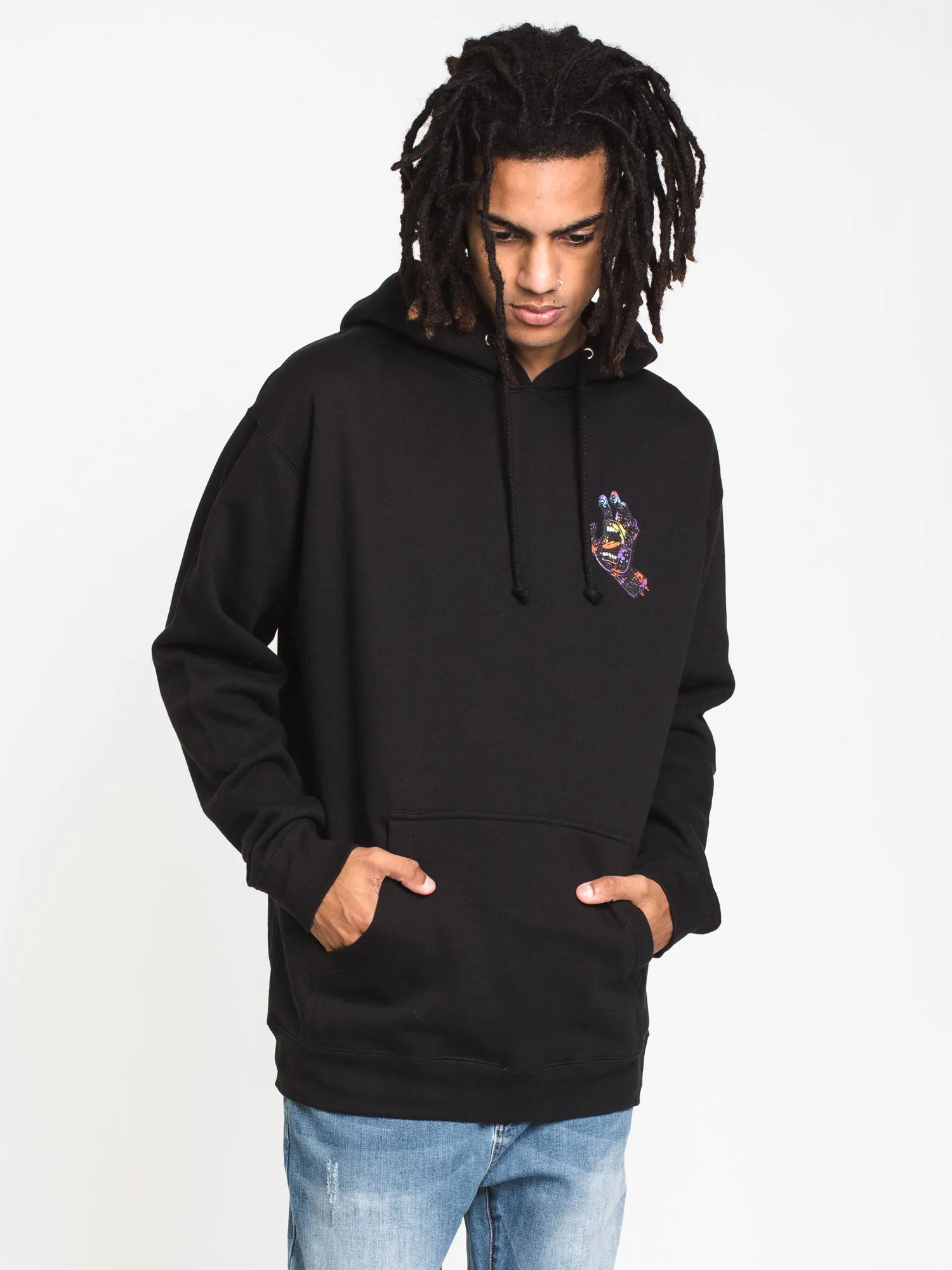 SANTA CRUZ HAND SPLATTER PULLOVER HOODIE - CLEARANCE sold by Boathouse