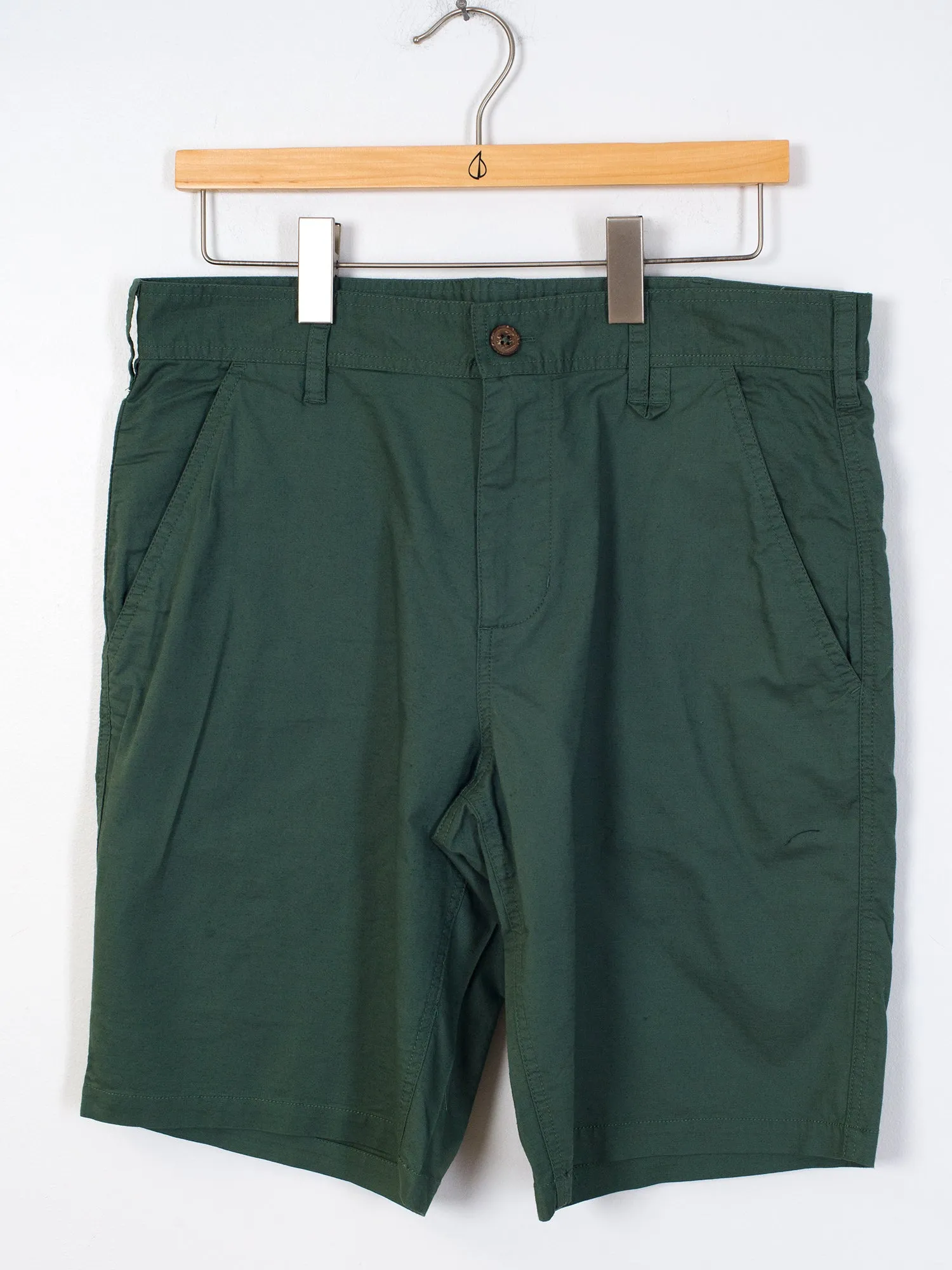 MENS PRESTON HEMP SHORT - FOREST - CLEARANCE sold by Boathouse