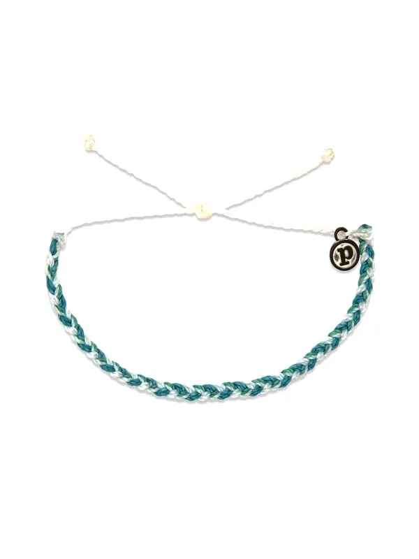 PURA VIDA MINI BRAIDED BRCLT - SIESTA sold by Boathouse