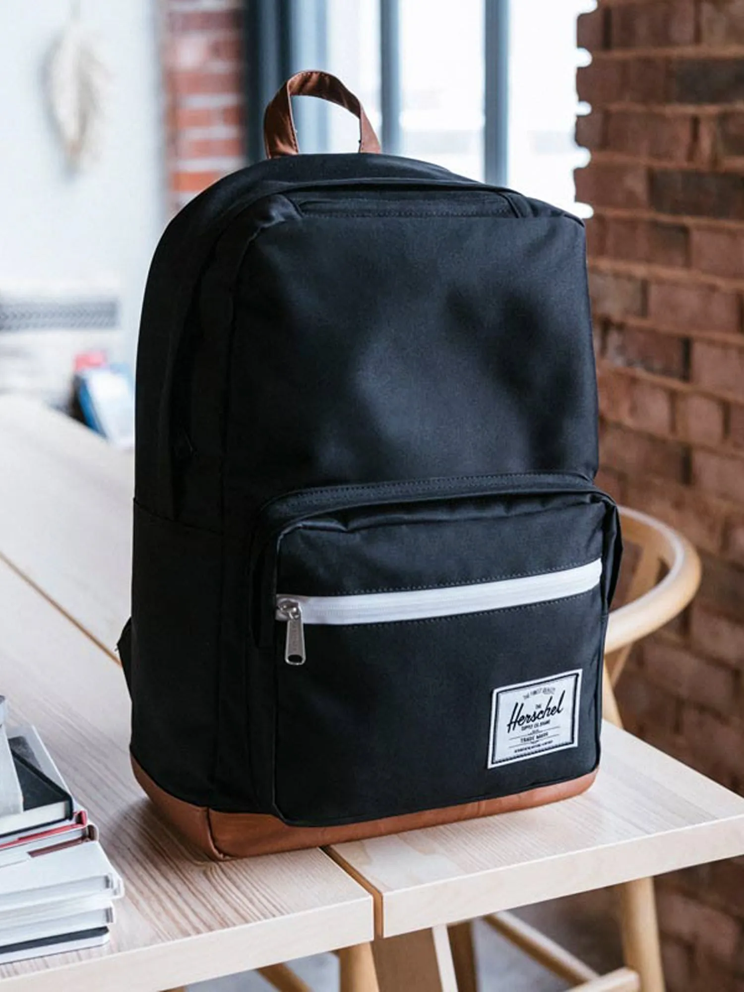 HERSCHEL SUPPLY CO. POP QUIZ 22L BACKPACK - BLACK/TAN sold by Boathouse product image thumbnail 3