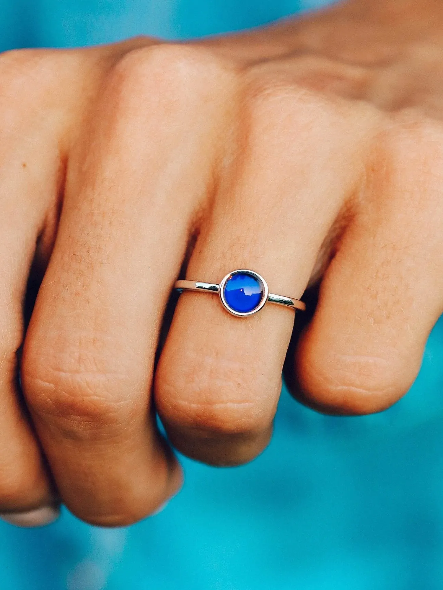 PURA VIDA MOOD RING - SILVER - CLEARANCE sold by Boathouse product image thumbnail 2