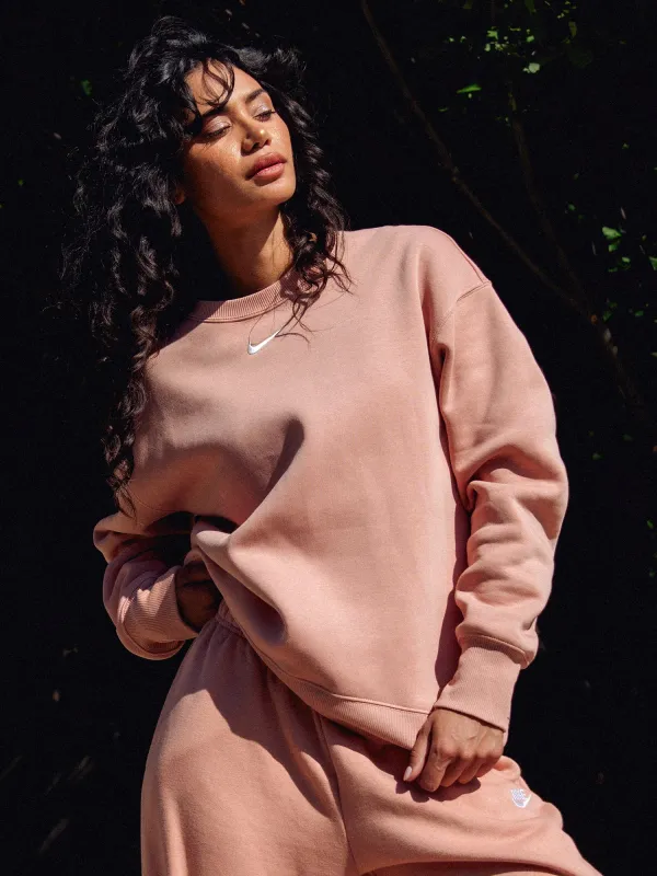 NIKE PHOENIX OVERSIZED CREWNECK SWEATER sold by Boathouse