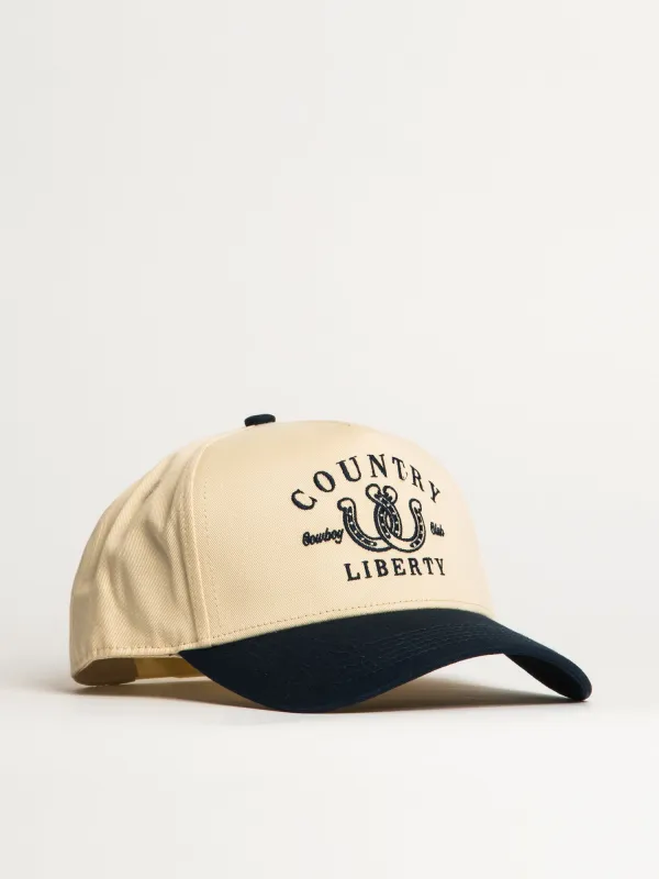 COUNTRY LIBERTY LUCKY YOU HAT made by Boathouse