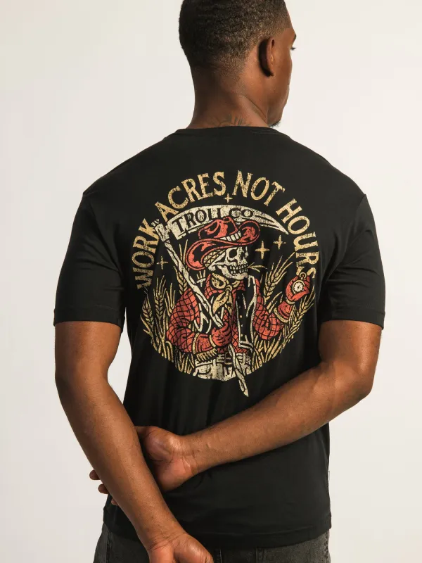 TROLL CO. WORK ACRES T-SHIRT sold by Boathouse