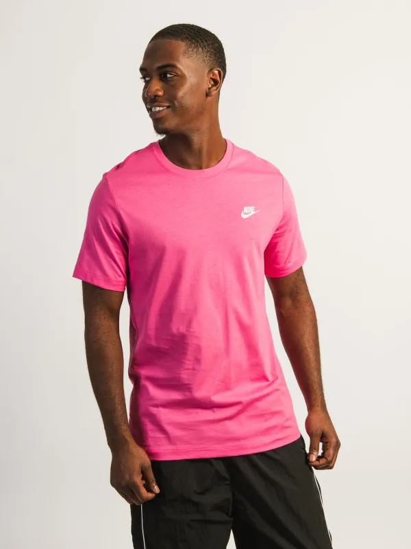 NIKE SPORTSWEAR CLUB T-SHIRT - PINK sold by Boathouse