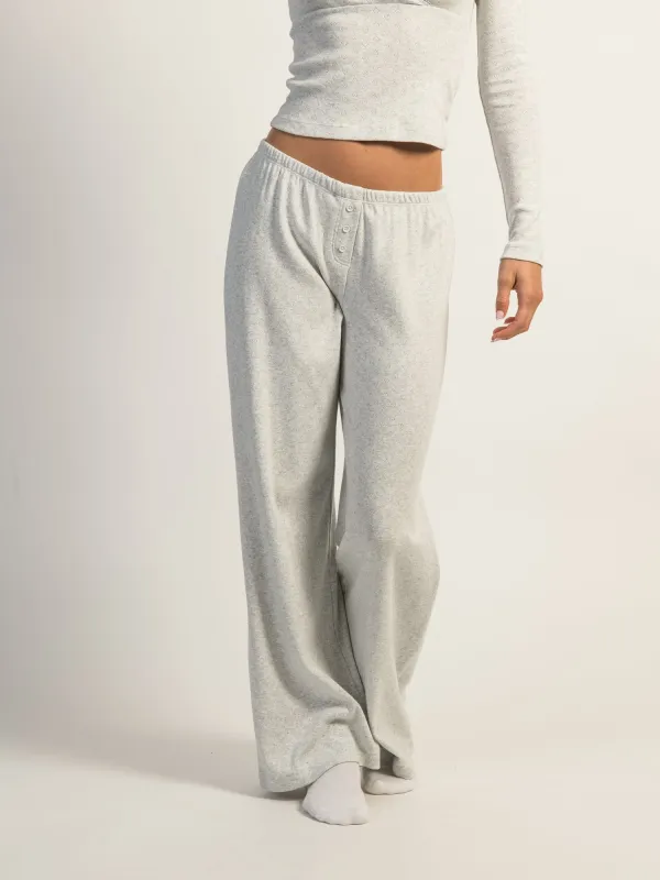 HARLOW PAYTON HEART POINTELLE PANT - CLOUD sold by Boathouse