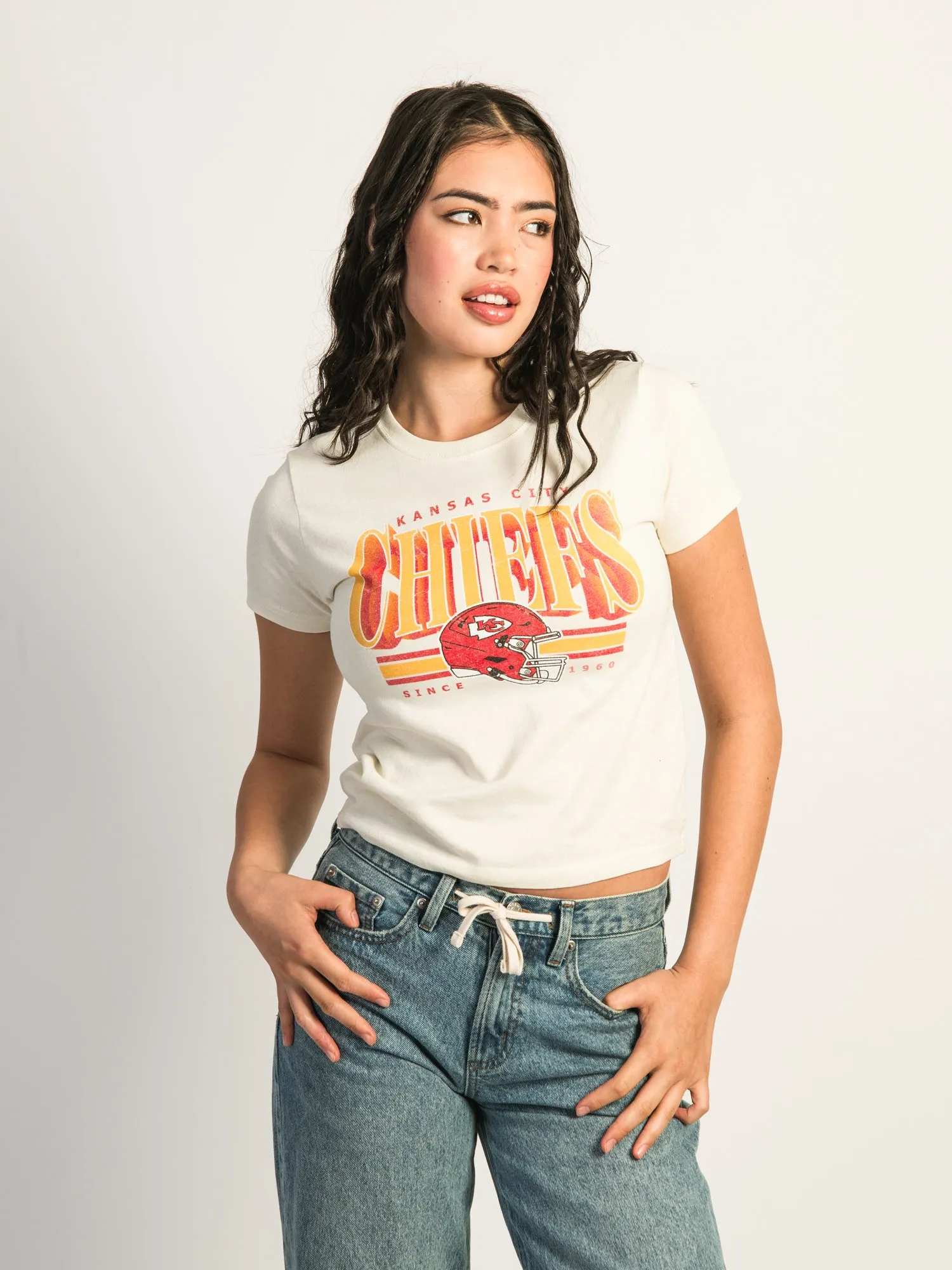 KANSAS CITY CHIEFS BOXY TEE sold by Boathouse product image thumbnail 3