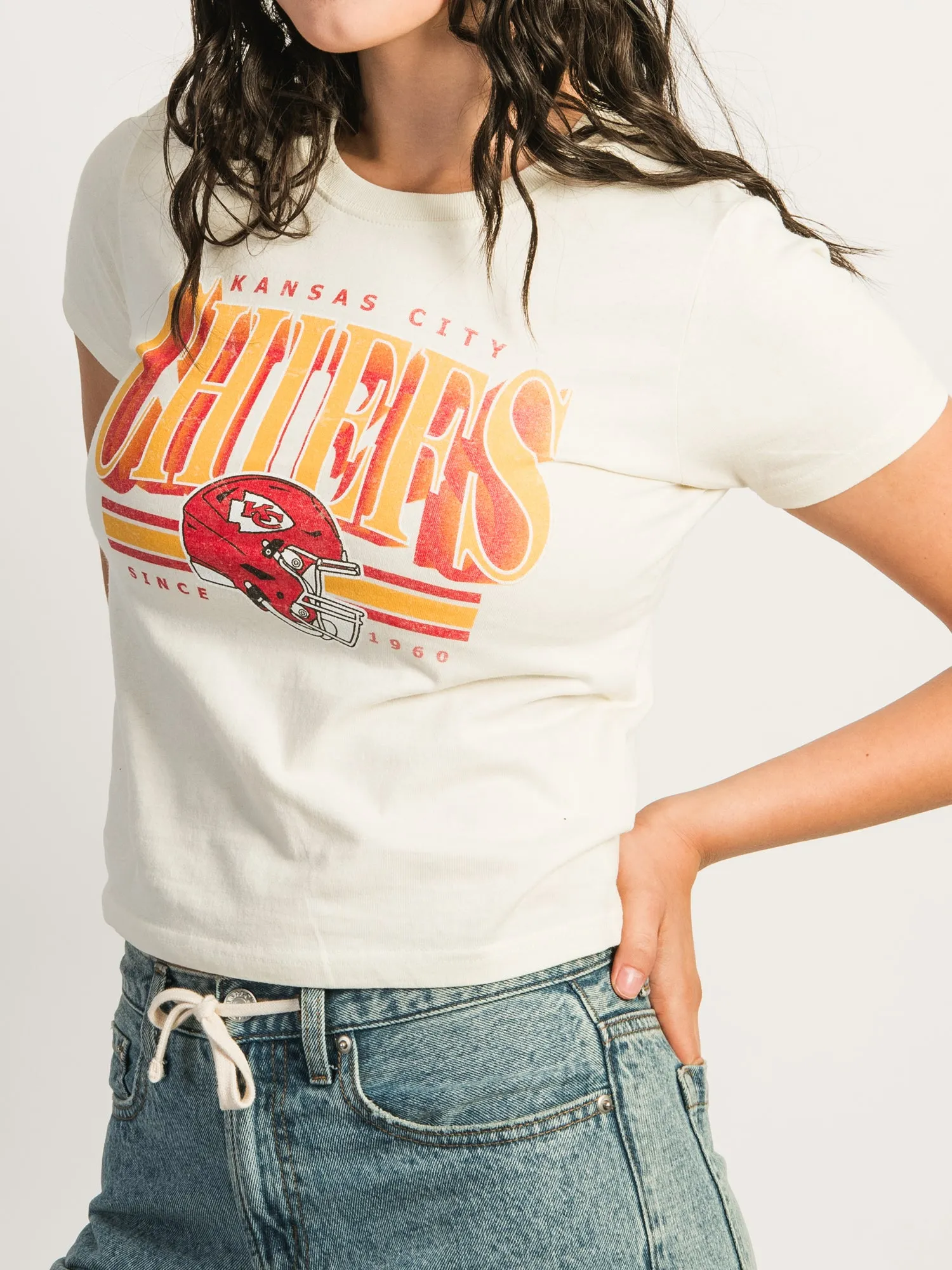 KANSAS CITY CHIEFS BOXY TEE sold by Boathouse product image thumbnail 4