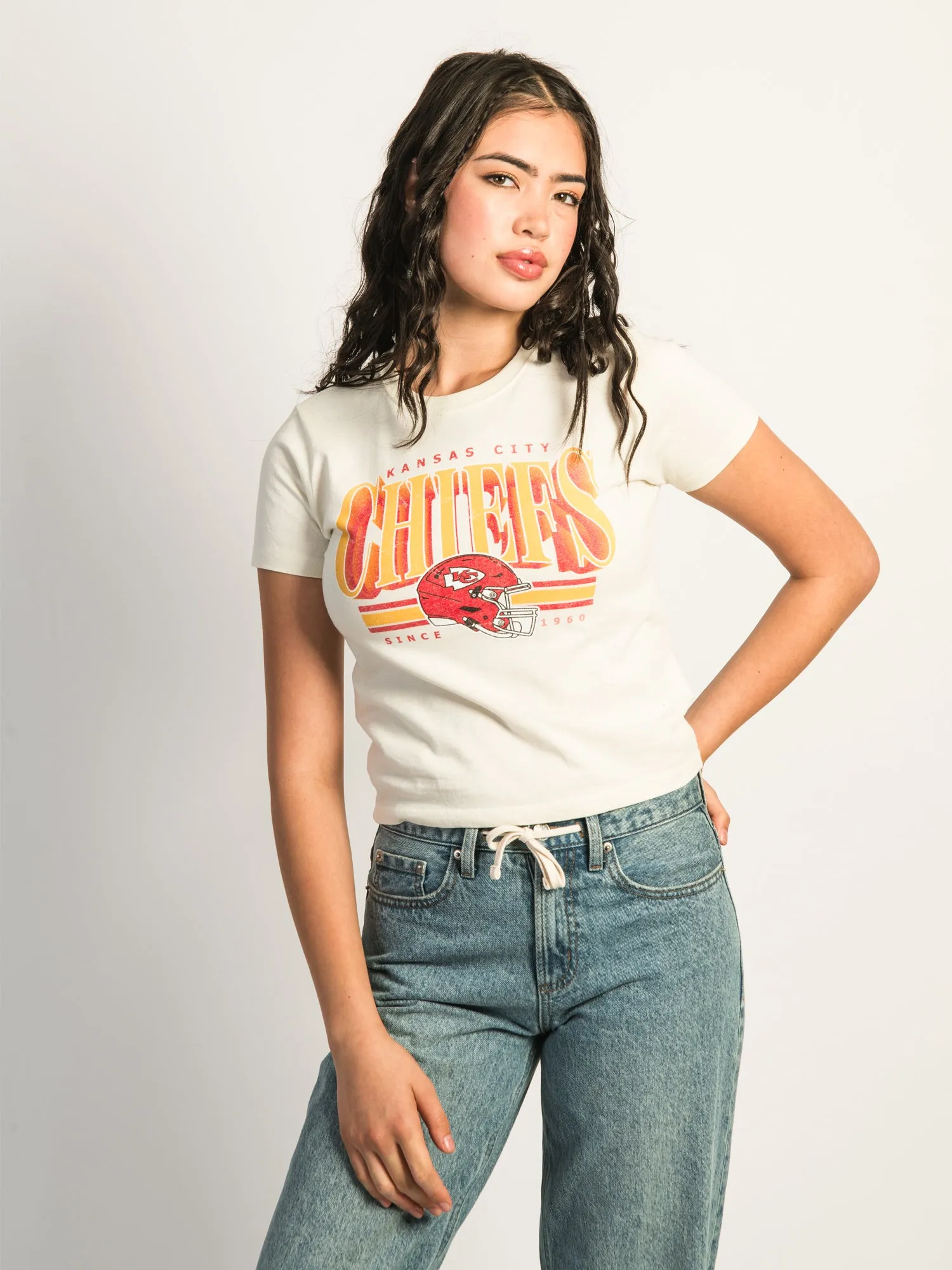 KANSAS CITY CHIEFS BOXY TEE sold by Boathouse