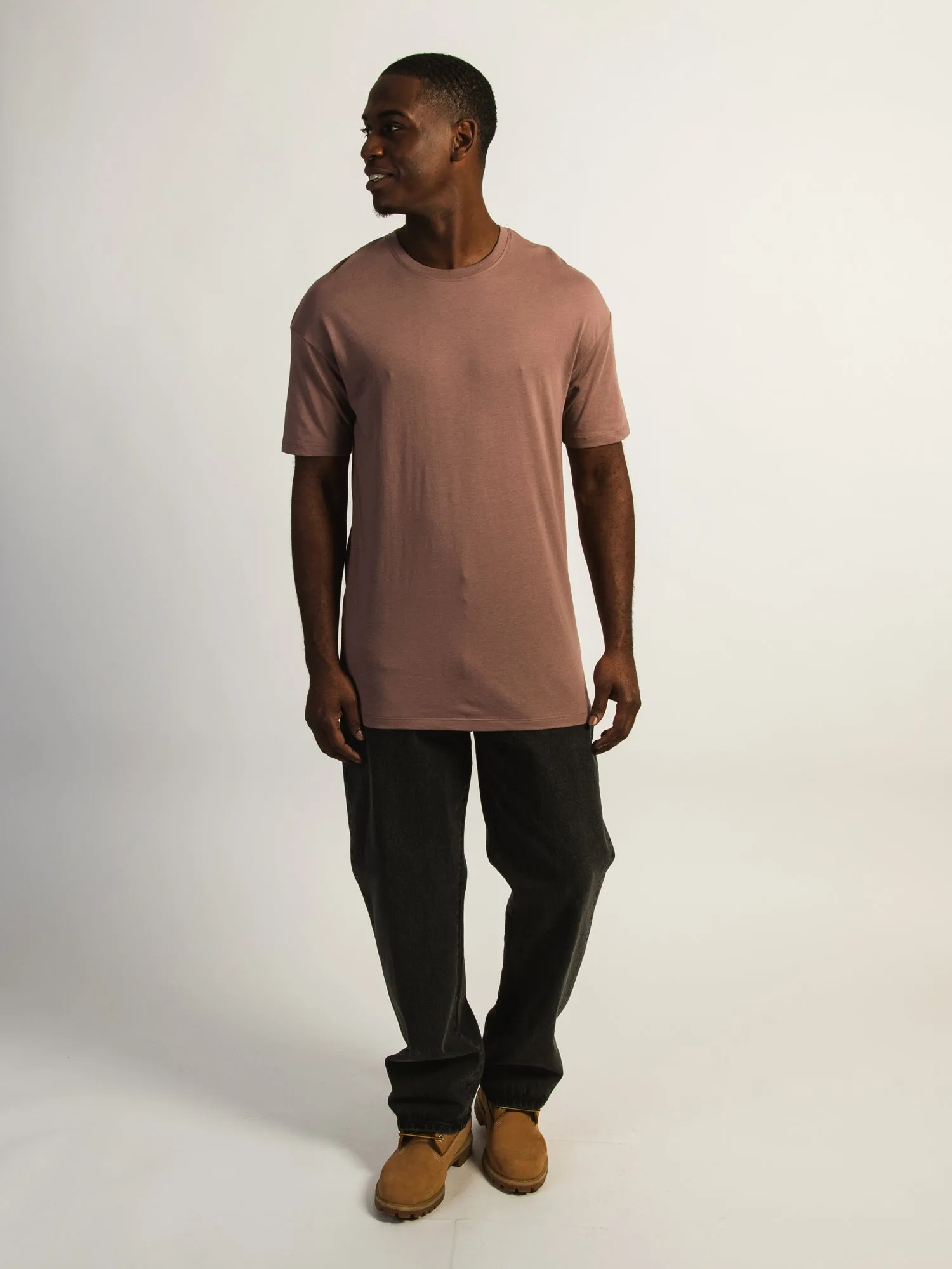 LONG FIT TEE - BURGUNDY sold by Boathouse product image thumbnail 2