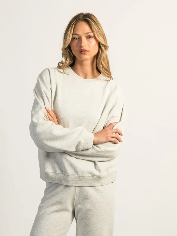 HARLOW CORINNA CREWNECK - CLOUD sold by Boathouse