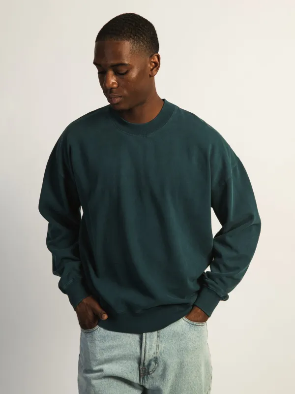 KOLBY RELAXED FIT CREW - TEAL made by Kolby
