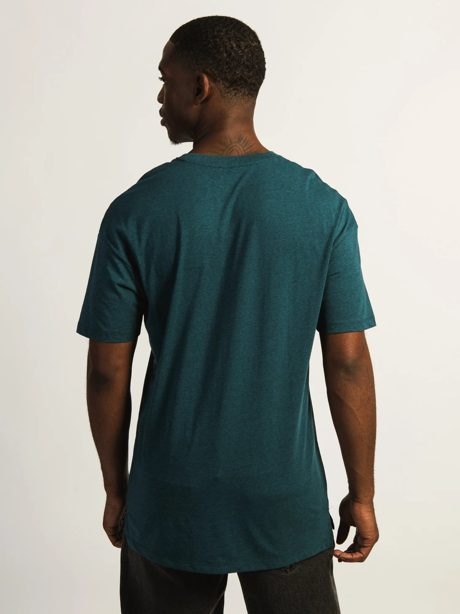 LONG FIT TEE - HEATHER TEAL sold by Boathouse product image thumbnail 4