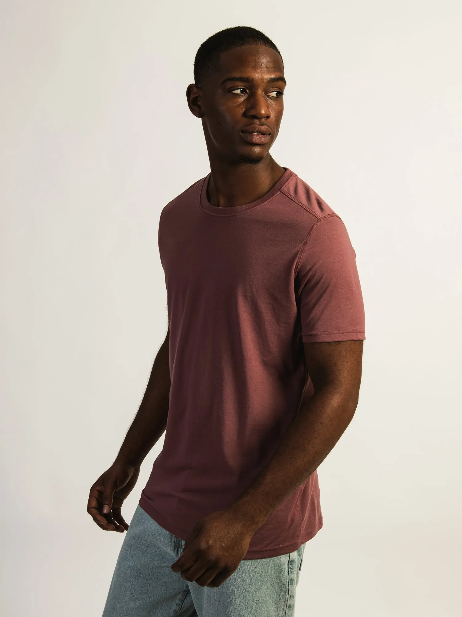 VICTOR CREWNECK - BURGUNDY sold by Boathouse product image thumbnail 3