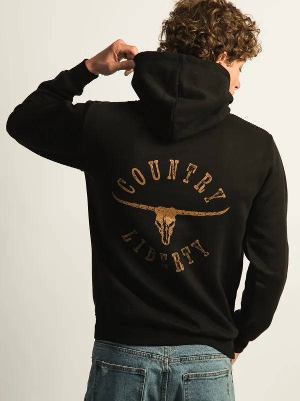 COUNTRY LIBERTY REBEL PULLOVER HOODIE sold by Boathouse