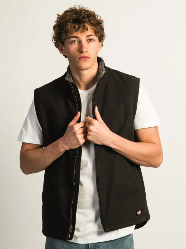 DICKIES MENS DUCK FLC LINED VEST sold by Boathouse