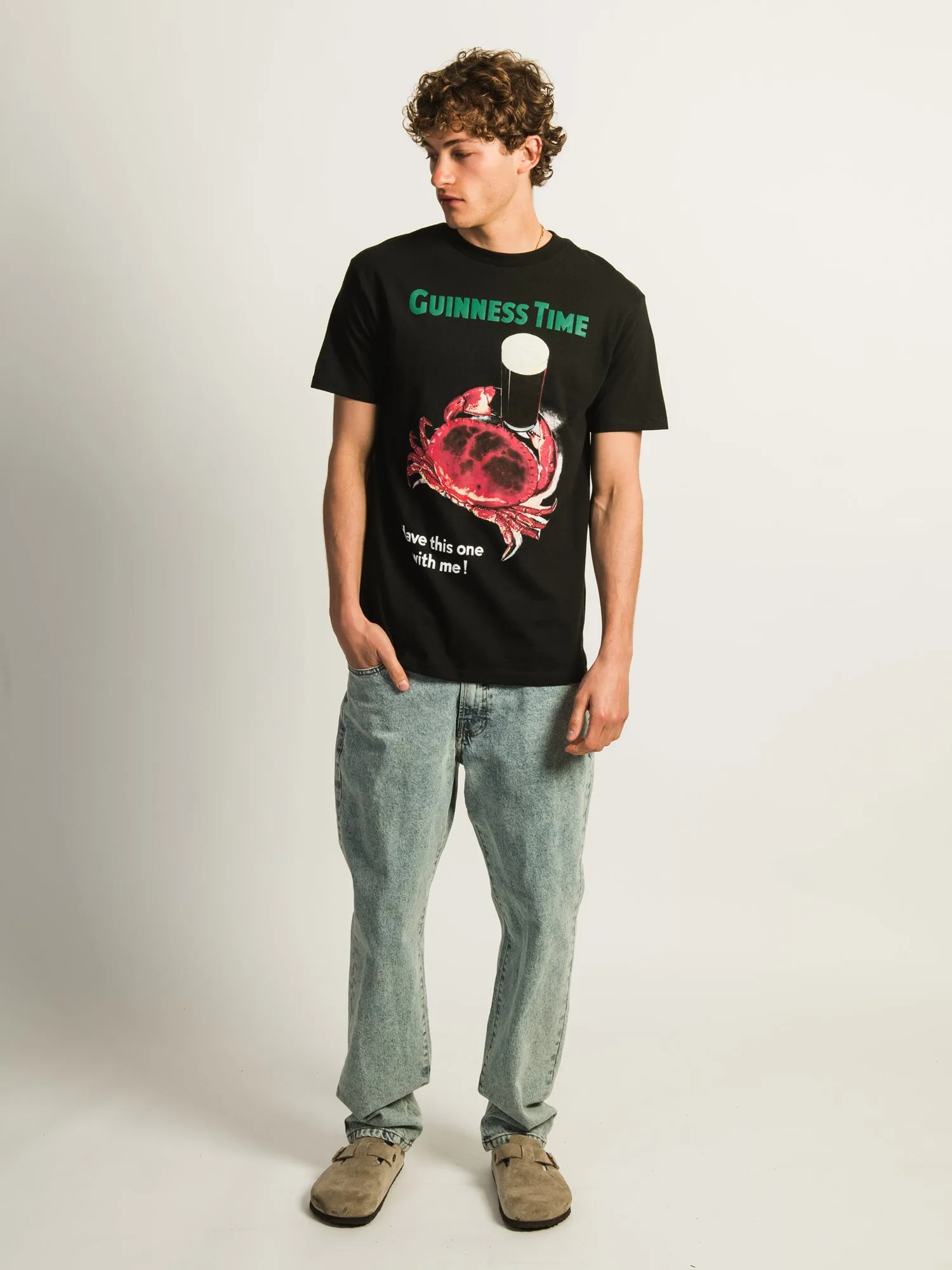 GUINNESS CRAB BEER T-SHIRT - BLACK sold by Boathouse product image thumbnail 2