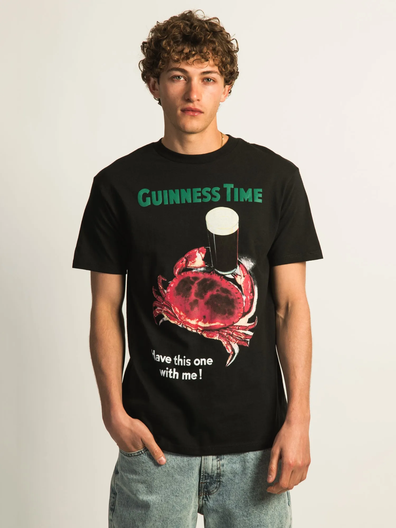 GUINNESS CRAB BEER T-SHIRT - BLACK sold by Boathouse