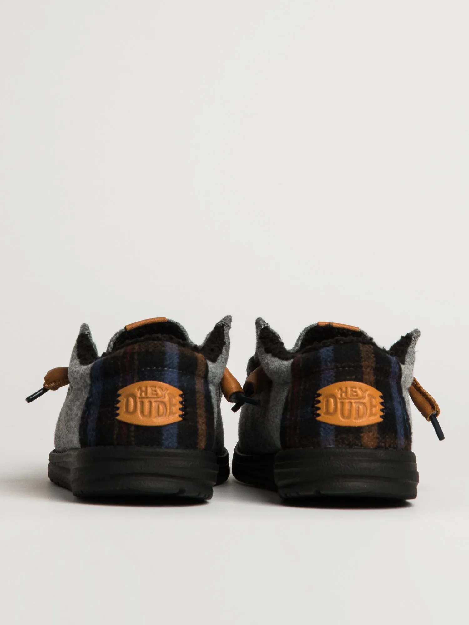 MENS HEYDUDE WALLY COZY PLAID - GREY sold by Boathouse product image thumbnail 5