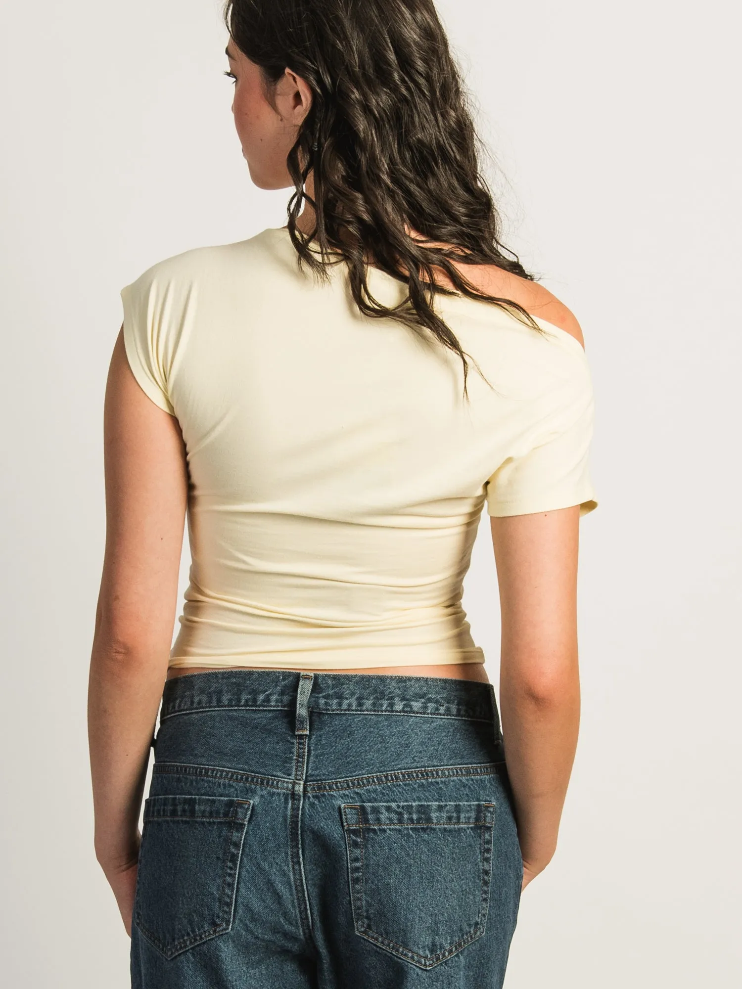 HARLOW SLOANE TEE - YELLOW sold by Boathouse product image thumbnail 5