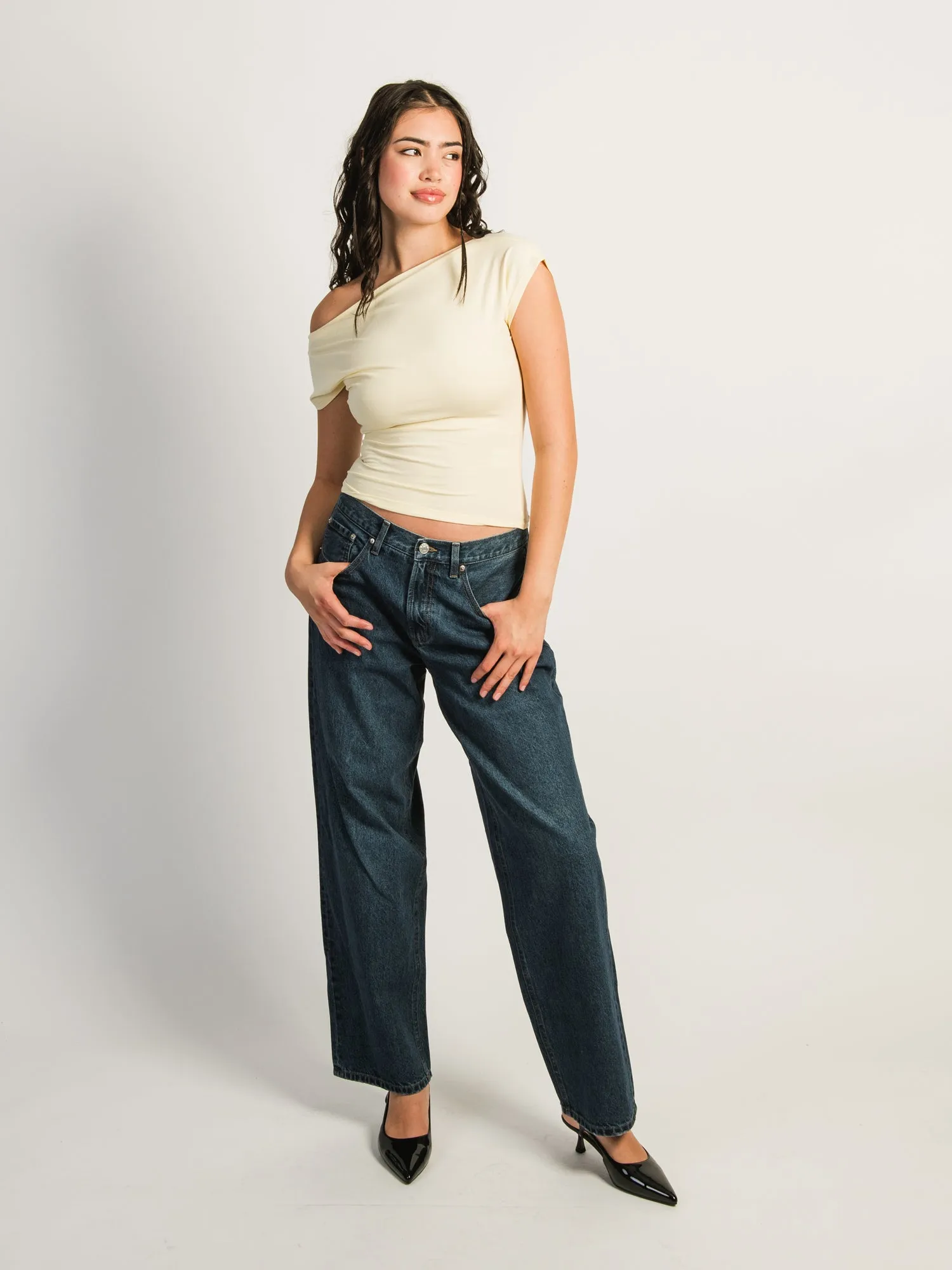 HARLOW SLOANE TEE - YELLOW sold by Boathouse product image thumbnail 2