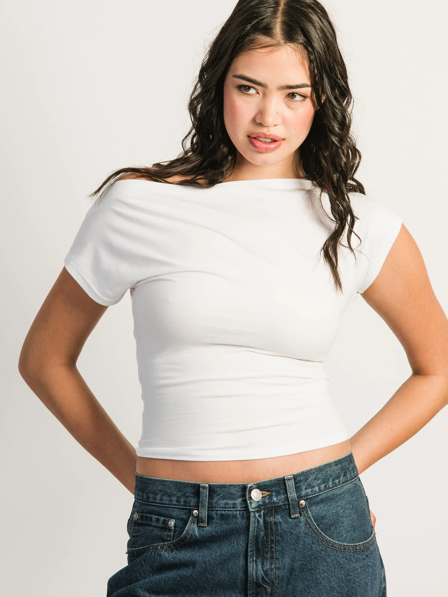 HARLOW SLOANE TEE - WHITE sold by Boathouse product image thumbnail 3