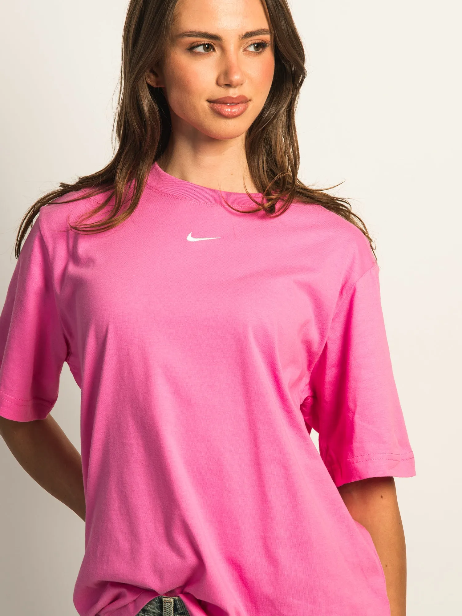 NIKE SPORTSWEAR ESSENTIALS T-SHIRT - PINK sold by Boathouse product image thumbnail 2