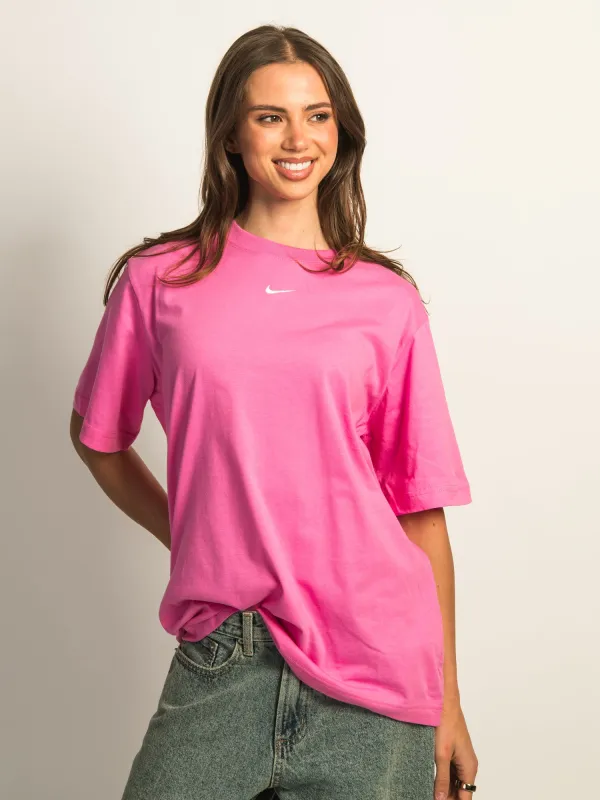 NIKE SPORTSWEAR ESSENTIALS T-SHIRT - PINK sold by Boathouse