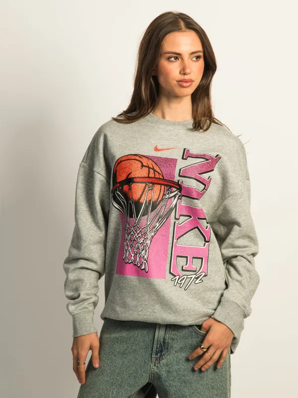 NIKE CLUB FLEECE LOOSE CREWNECK SWEATER sold by Boathouse