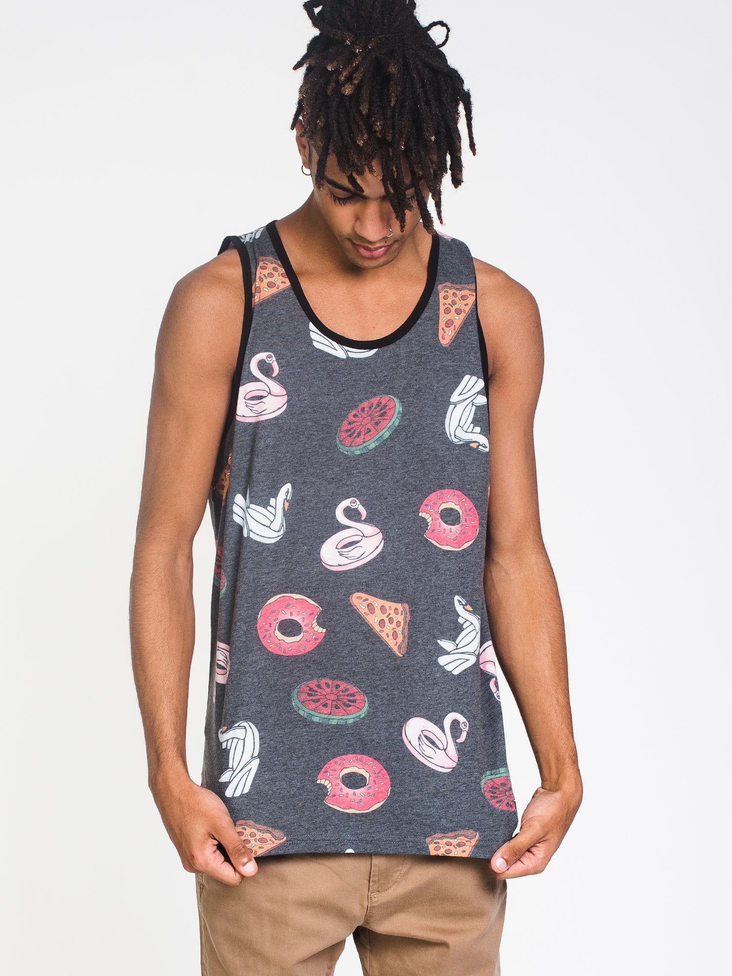 MENS BREAK NOVELTY AOP TANK - CLEARANCE sold by Boathouse