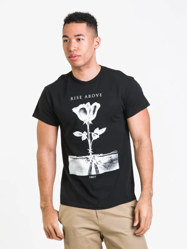 OBEY THROUGH THE CRACKS T-SHIRT - CLEARANCE sold by Boathouse