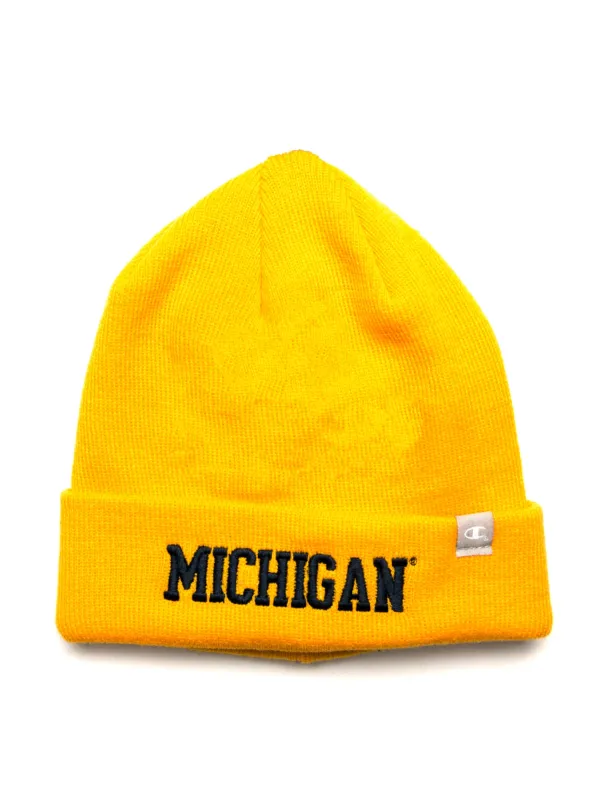 CHAMPION MICHIGAN CUFF BEANIE - CLEARANCE sold by Boathouse