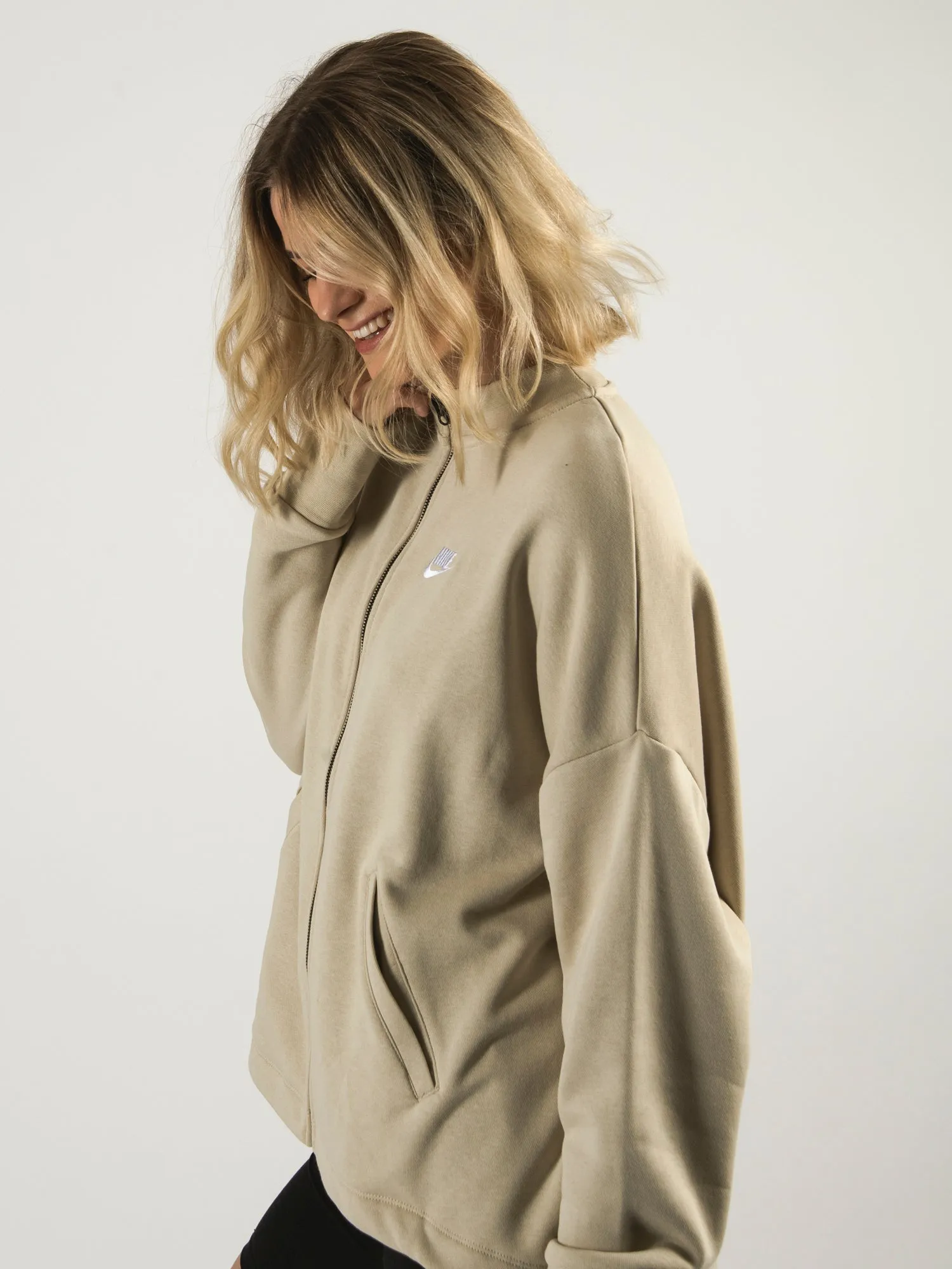 NIKE ESSENTIALS FLEECE CARDI - CLEARANCE sold by Boathouse product image thumbnail 5