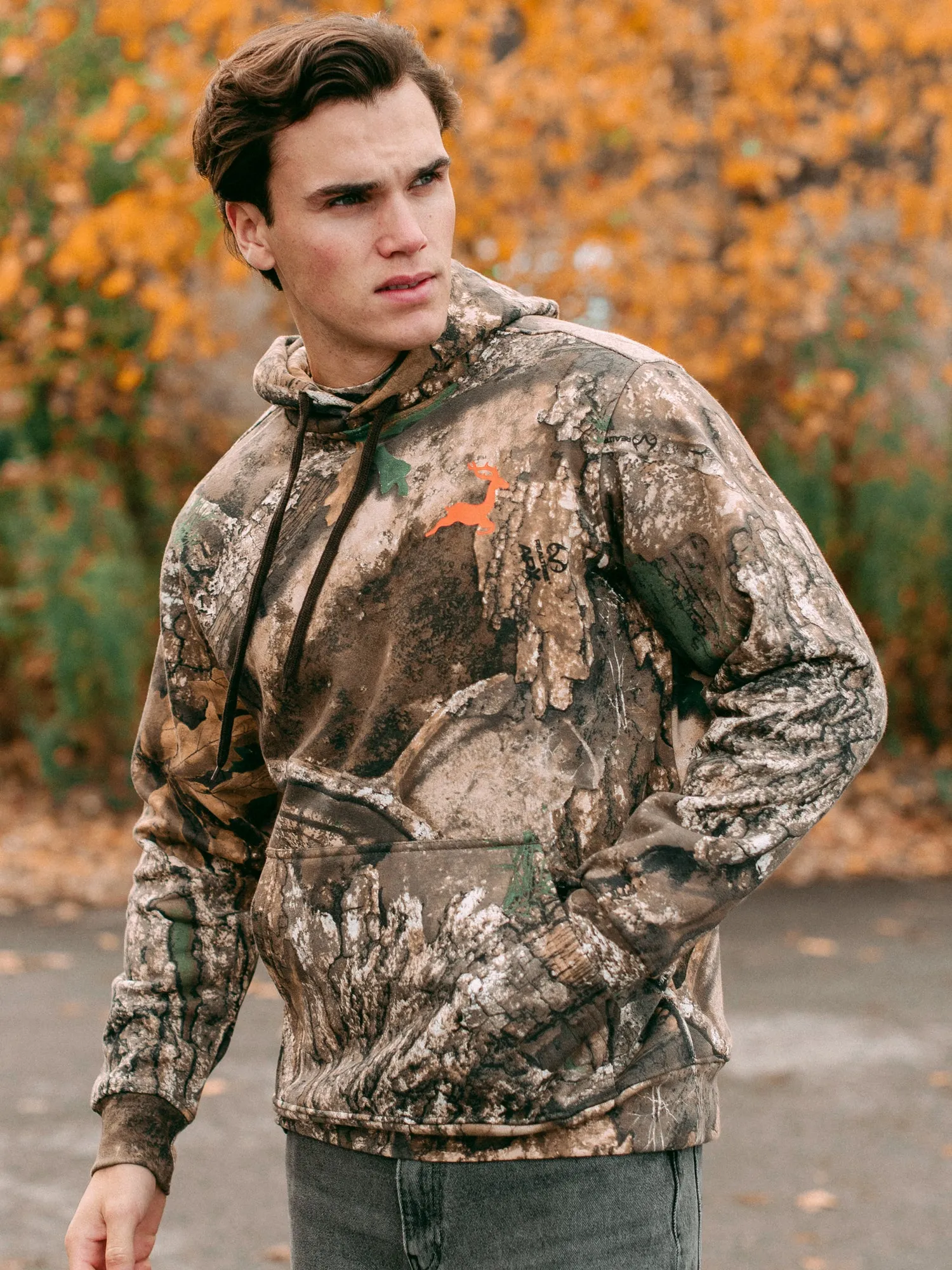 COUNTRY LIBERTY REAL TREE CAMO PULLOVER HOODIE sold by Boathouse product image thumbnail 2