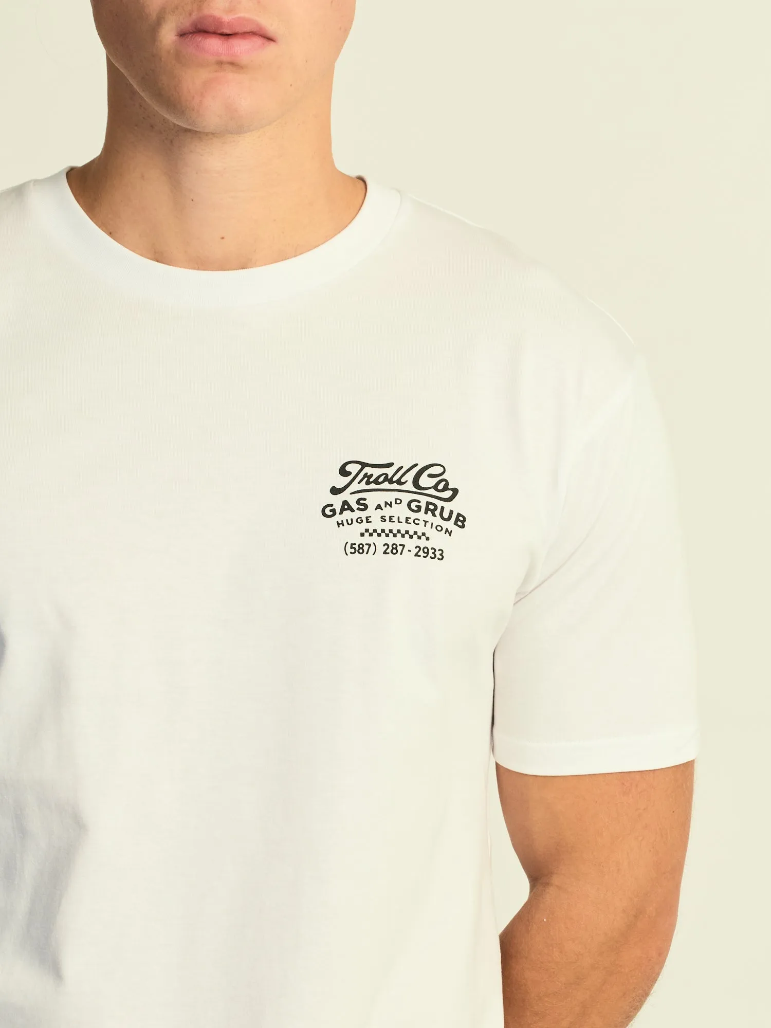 TROLL CO. GAS AND GRUB T-SHIRT sold by Boathouse product image thumbnail 4