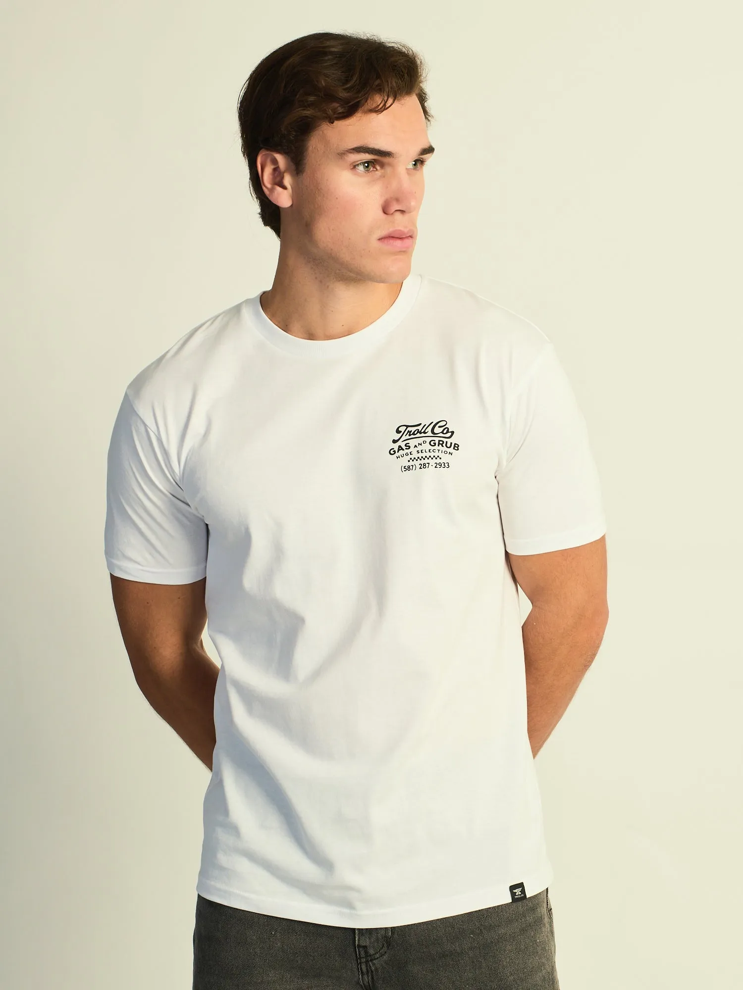 TROLL CO. GAS AND GRUB T-SHIRT sold by Boathouse product image thumbnail 2