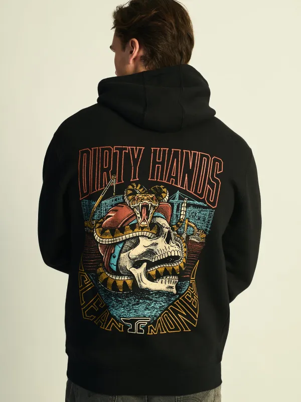 TROLL CO. DHCM RATTLED PULLOVER HOODIE sold by Boathouse