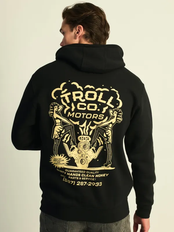 TROLL CO. TROLL CO MOTORS PULLOVER HOODIE sold by Boathouse
