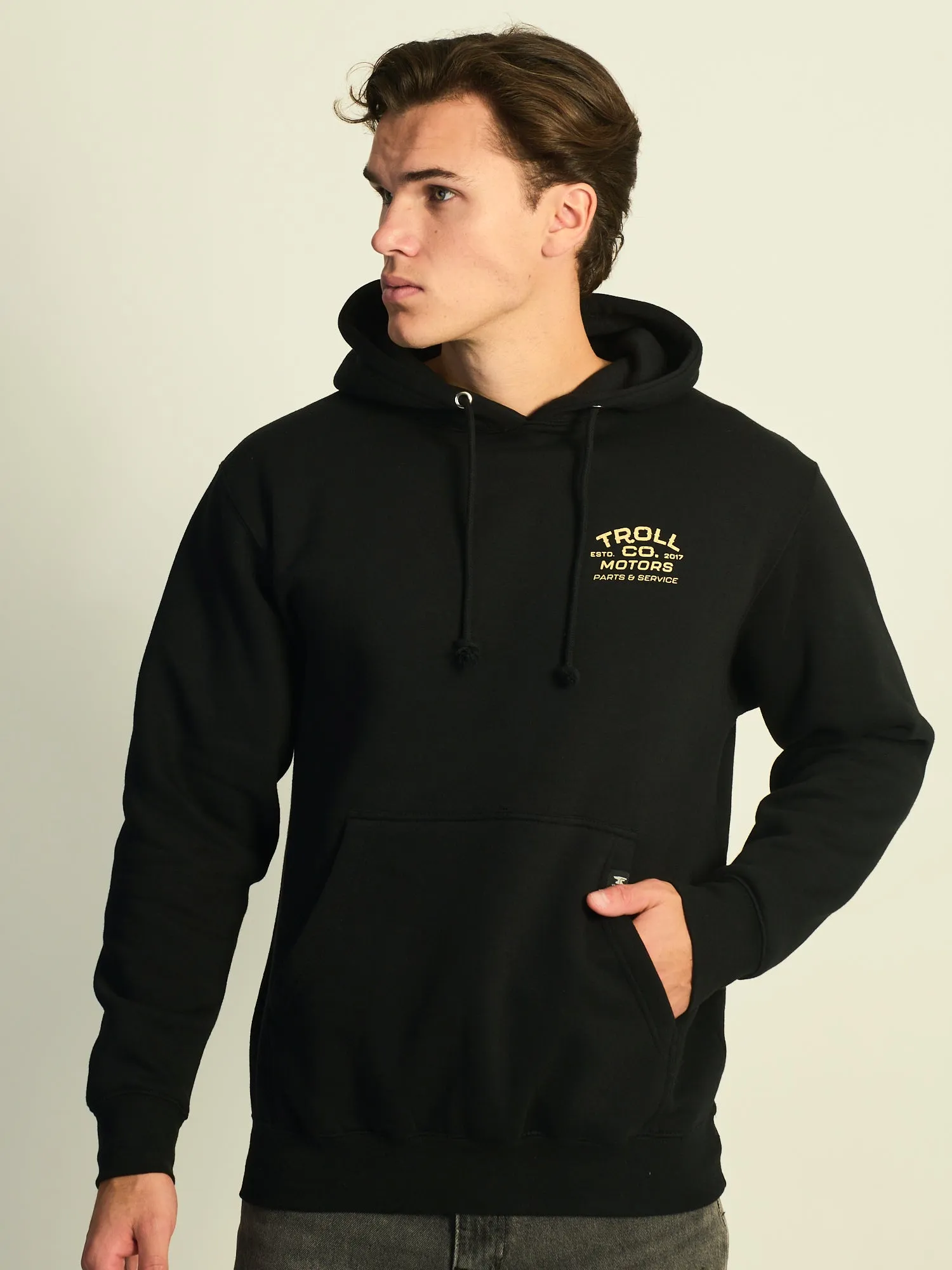 TROLL CO. TROLL CO MOTORS PULLOVER HOODIE sold by Boathouse product image thumbnail 2