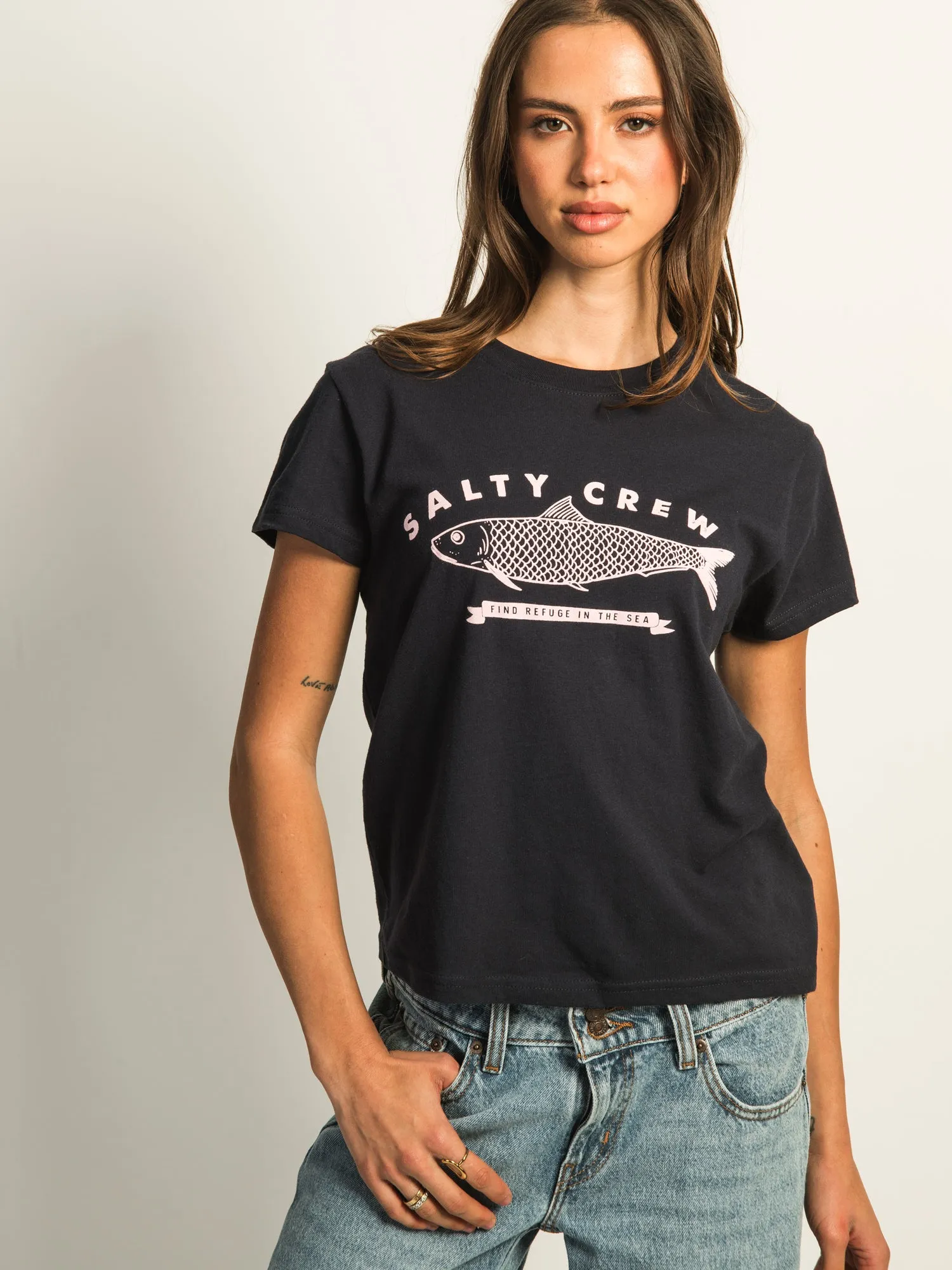 SALTY CREW SAVOR THE SEA MODERN TEE sold by Boathouse product image thumbnail 3