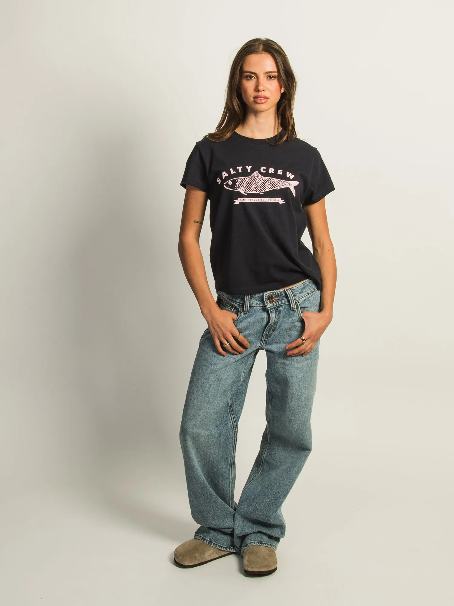 SALTY CREW SAVOR THE SEA MODERN TEE sold by Boathouse product image thumbnail 2